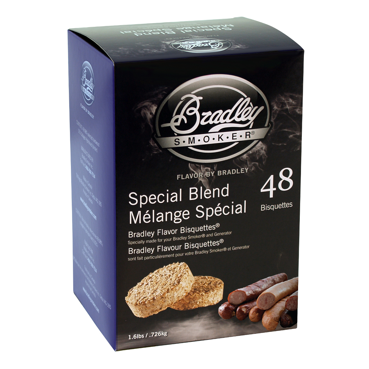 Bradley rökbriketter - Specialblandning 48-pack